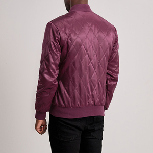 Wholesale Custom Satin Bomber <b>Men's</b> <b>Jackets</b> Lightweight Streetwear Fashion Casual Baseball Style <b>Jacket</b> for <b>Men</b> OEM ODM Supply - Product Image 6