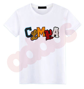Nuevos productos de tendencia: camisetas estampadas de estilo callejero para hombres, camiseta Ringer, camiseta Crew Fitness, cuello redondo, ropa bordada a granel para hombres - Product Image 4