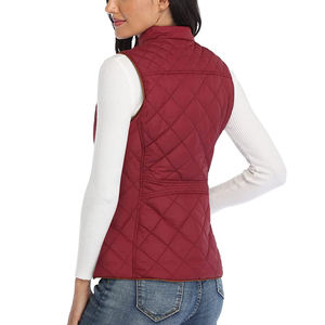 Chaleco acolchado Ecuestre para mujer, ropa deportiva a la moda con logotipo personalizado, venta al por mayor - Product Image 3