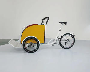 Vélo <span class=keywords><strong>cargo</strong></span> électrique  Tour touristique en ville  Vélo électrique à double moteur - Product Image 2