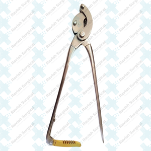Pinza de Castración de Acero de 15 Pulgadas, Certificación CE Clase II, para Animales Grandes, Uso Veterinario, Cirugía de Caballos, Ganado y Toros - Product Image 5