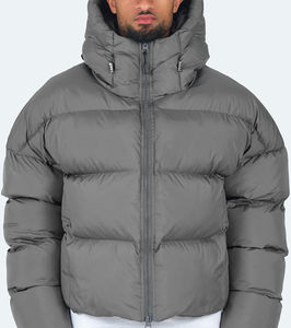 Chaquetas Vaqueras de Invierno para Hombre, Corte Entallado, con Botones, Resistentes al Viento, Transpirables, de Nailon/Algodón, para Uso Diario - Product Image 5