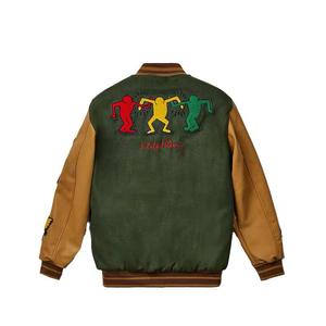 Veste universitaire décontractée à col montant personnalisée de haute qualité pour hommes 100% coton coupe-vent hiver chaud prix raisonnable - Product Image 6