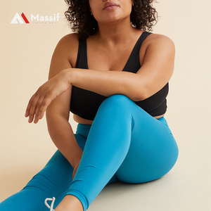 Quick-Drying Mid Waist Woman <b>Leggings</b> Custom Sublimation Printed Solid <b>Pattern</b> Pants for <b>Women</b> - Product Image 2