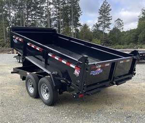 Nouveau produit de haute qualité 2025 Hillcrest 7x16 14TON Dump Trailer Cargo & Utility Trailers - Product Image 4