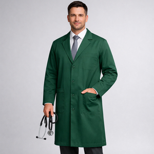Blouse de laboratoire médicale pour médecin, uniforme de travail professionnel, fabrication sur mesure - Product Image 2
