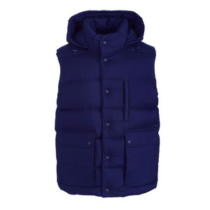Gilet matelassé chaud d'hiver pour homme, sans manches, à capuche, doublé polaire, épais, pour l'extérieur - Product Image 5