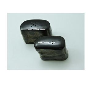 High Quality Real Horn Salt and Pepper <b>Shaker</b> Set Kitchen Accessories Horn Spice <b>Bottles</b> Sound Shape for Home Made in India - Product Image 6