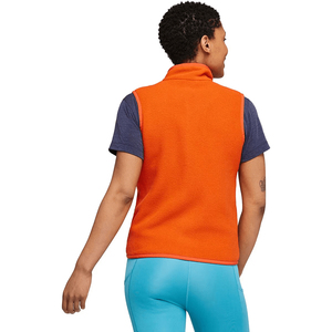 Logotipo personalizable Color Puffer chaleco gran oferta cremallera bolsillo chaleco mujer algodón piel polar chaqueta sin mangas Puffer chaleco - Product Image 6