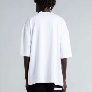9.0oz Garment Dye Designer T-Shirt Luxury Blank Heavy Cotton Custom Big And Tall <b>Tee</b> Shirt <b>White</b> Color Blank Men <b>Tee</b> T Shirts - Product Image 6
