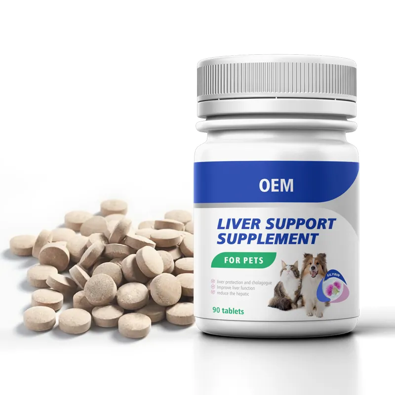 Leber unterstützung für Hunde und Katzen Advanced Pet Liver Supplements Leber unterstützung Kau tabletten