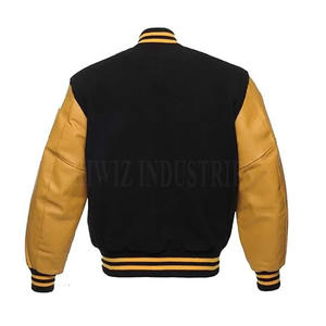 Cómoda chaqueta con letras bordadas por encargo para hombre, chaqueta con letras de manga larga a la venta - Product Image 2