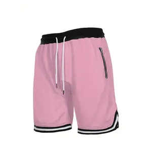 Men running workout basketball fitness jogger mesh shorts athletic wear men's custom design logo high quality sports nets shorts