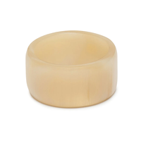 Bague corne de buffle party ware dames mariage royal portant bague accessoires amitié cadeau accessoires meilleure vente