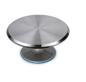 <b>Weddings</b> Party Eco-Friendly Luxurious Style Nickel Plated Round Metal <b>Cake</b> Serving Stand RABEH Brand at Low Price - Product Image 4