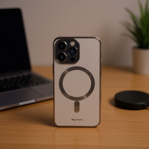 Funda Magnética Metálica Electrochapada DAM con Anillo Magnético para 13, Compatible con [modelo de teléfono] - Product Image 2