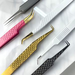 Pinzas para la eliminación de vello Facial de cejas, mejor para puntas puntiagudas afiladas, pinzas para desplumar cejas - Product Image 3