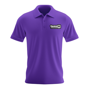 เสื้อโปโลผู้ชายสั่งทำพิเศษ ผ้าโพลีเอสเตอร์ผสมคอตตอน ทรงปกติ แขนครึ่งตัว เหมาะสำหรับเล่นกอล์ฟ ปักโลโก้ สวมใส่สบาย รับผลิตตามแบบส่วนตัว - Product Image 3
