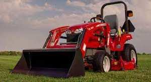 Authentique nouveau tracteur agricole Massey Ferguson GC1705 23HP avec chargeur frontal 4WD et composants de base moteur à pompe - Product Image 4