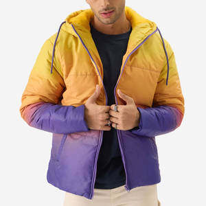 Chaqueta Casual Impermeable y Transpirable para Hombre, con Cierre de Cremallera, Cuello Alto, Diseño de Parches y Capucha, Sin Costuras, Disponible al por Mayor - Product Image 1