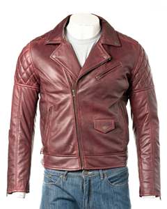 Veste d'hiver pour hommes Top Design avec col montant manches longues 100% cuir de haute qualité personnalisable prix raisonnable - Product Image 2