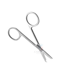 Spencer Ligature Ciseaux Haute Qualité Suture Point Ciseaux 9CM Avec Croissant Crochet Nouvelles Suture Ciseaux - Product Image 3