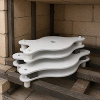 Ensemble de meubles de four réfractaire de forme spéciale avec plaques et supports pour le cuisson céramique à haute température