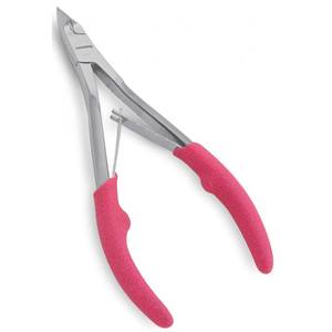 Profesional grande afilado de alta resistencia afilador de uñas negro estampado de acero inoxidable cortadora de cutículas para manicura - Product Image 4