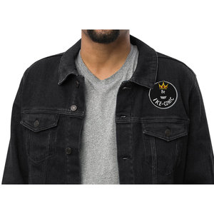 Chaqueta Vaquera Reversible Unisex Be Ike-Conic XS Cuero Recubierto con Cremallera Camuflaje Patchwork Diseño Bordado Abrigo de Piel ODM - Product Image 4