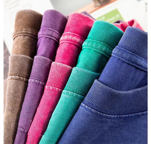 T-shirts graphiques imprimés DTG Streetwear T-shirt blanc délavé à l'acide T-shirt surdimensionné vintage personnalisé pour hommes - Product Image 2