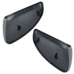 Coques de rétroviseurs latéraux pour Citroën C3 2016-2023, pour Peugeot <span class=keywords><strong>208</strong></span> 2012-2018, pour Peugeot 2008 2013-2018, noir brillant - Product Image 5
