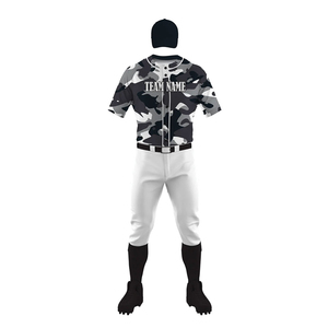 2025 nuevo uniforme de béisbol de equipo deportivo de Color personalizado para hombres recién llegado conjuntos de uniformes de béisbol deportivos hechos a medida con servicio OEM - Product Image 2