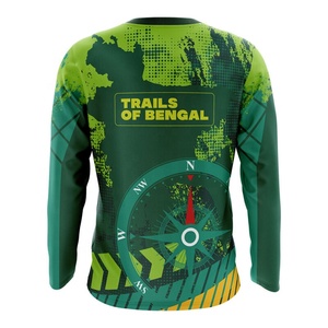 เสื้อยืดผู้ชาย OEM ผ้าฝ้าย 100% แขนสั้น ทรงปกติ พิมพ์ลายซิลค์สกรีนตามสั่ง ขายส่งแบบมีตาข่าย - Product Image 3