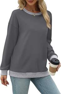 Tie Dye <b>Sweatshirt</b> For Women Y2K Inspired <b>Retro</b> Style Color Block <b>Sweatshirt</b> For Women Bold Trendy Outfit - Product Image 3