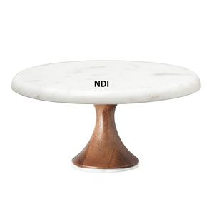 ขาตั้งเสิร์ฟขนมผลไม้โลหะทรงกลม ดีไซน์สวยงาม ตกแต่งพิเศษ พร้อมโครงโลหะ สำหรับใช้ในบ้านและโรงแรม - Product Image 4