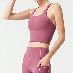 Service OEM Ensemble de yoga grande taille à séchage rapide pour femmes, vêtements de sport de haute qualité, taille élastique, 2 pièces - Product Image 6