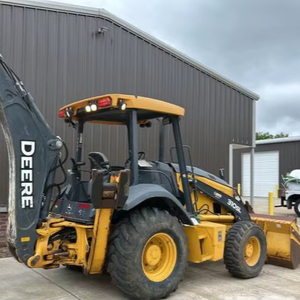 Minicargadora de tractor JohnN Deere 310SL usada, MINICARGADORA DE ruedas delantera usada de calidad con componente de motor central - Product Image 5