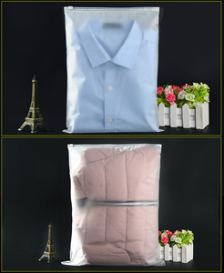 Hot Selling Custom Zip <b>Lock</b> PE Bags Logo Printed Clothing Packaging <b>for</b> Food and Supermarket Use - Product Image 6