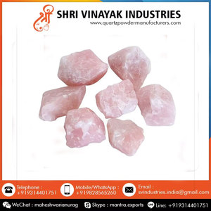 หินควอตซ์ธรรมชาติสีชมพูโรสควอตซ์คริสตัลหินอัญมณีแร่ - Product Image 4
