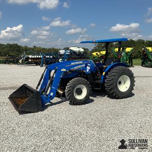 Tractores Agrícolas al por Mayor de 55HP 4WD, Tractores New Holland Workmaster 25S Nuevos con Cargador Frontal y Transmisión Hidrostática en Venta - Product Image 6