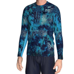 Camisa de Pesca Profesional para Exteriores, Impermeable, Anti-UV 50+, Secado Rápido, 100% Poliéster, Venta al por Mayor Directa de Fábrica OEM - Product Image 1