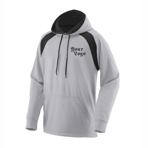เสื้อฮู้ดสวมหัวของผู้ชายลายปักโลโก้3D ลายการ์ตูนกำหนดเองได้ - Product Image 2
