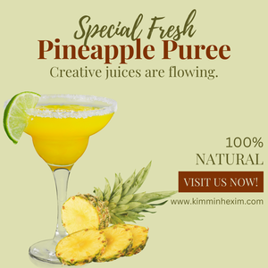 Kim Minh น้ำซุปข้นสับปะรดรสผลไม้และผักเข้มข้นปราศจากน้ำตาลในถุงบรรจุจำนวนมาก - Product Image 2