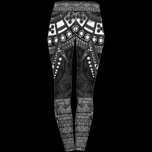 Leggings Deportivos de Cintura Alta para Mujer, Pantalones de Fitness Tejidos para Yoga, Antibacterianos y Transpirables, Spandex/Poliéster - Product Image 3