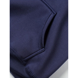 Sudadera con Capucha Azul Marino para Hombre, Corte Regular, Informal, con Bolsillo, Manga Larga, para Otoño - Product Image 6