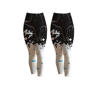 Leggings de yoga à taille élastique de qualité supérieure, nouveaux en stock, leggings pour femmes, design unique. - Product Image 4