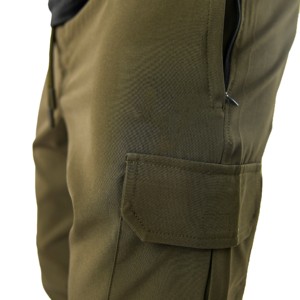 Pantalones Cargo Jogger informales para hombre, cintura alta con bolsillos, pantalones ligeros para hombre, 100% poliéster, punto de peso medio - Product Image 6