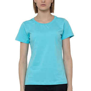 Camisetas ajustadas de alta calidad para mujer, ropa informal hecha con el mejor material, técnicas teñidas lisas - Product Image 1