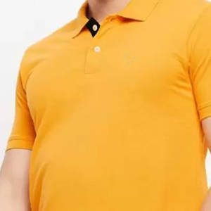 Polo de tela cómoda de calidad 100% de ajuste clásico a la moda personalizada, Polo de diseño único para hombre en polo de Color sólido - Product Image 5