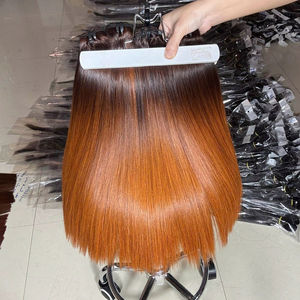 ผมมนุษย์แท้ เนื้อนุ่มเป็นธรรมชาติ นำเข้าจากเวียดนาม สำหรับต่อผม - ไม่พันกัน ไม่หลุดร่วง สีออมเบร - Product Image 1